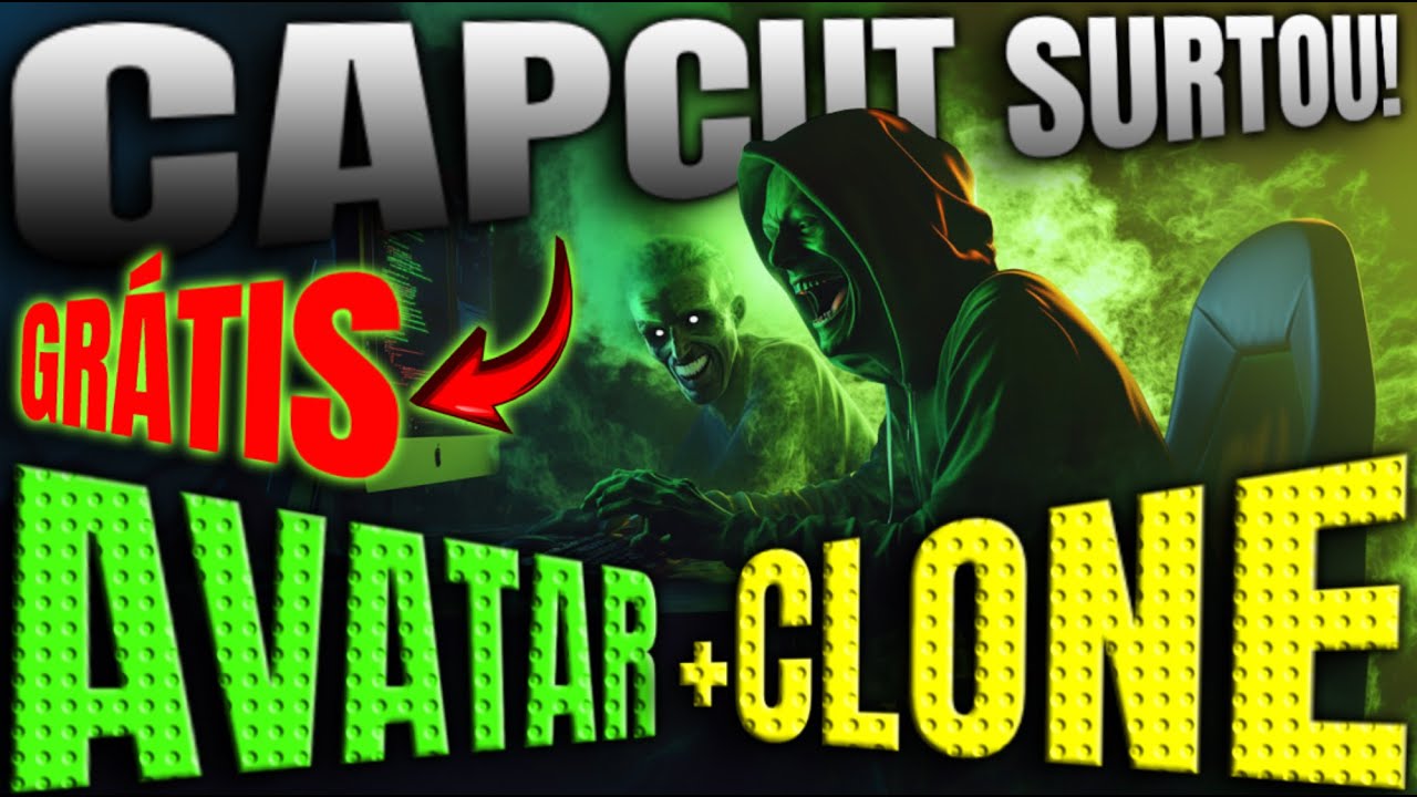 CAPCUT SURTOU! Avatar em PT + Clone de Voz! Tudo Grátis e Online para Canal Dark