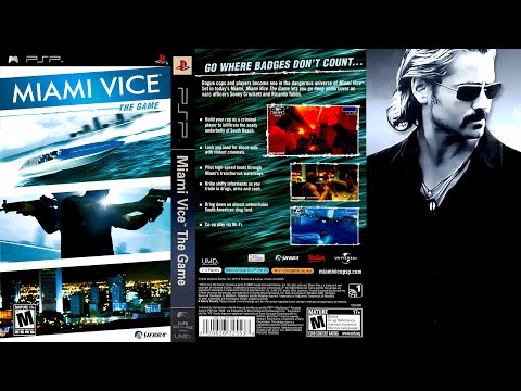Miami Vice: The Game for PSP | FULL GAME 4K/60 | REAL HARDWARE