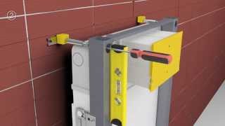 Noken Smart Line: bastidor con cisterna para WC suspendido | PORCELANOSA Grupo
