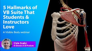 Visible Body Webinars | 5 Hallmarks of VB Suite That Instructors & Students Love