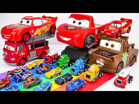 Disney Pixar Cars Unboxing Review | Disney Cars Tomica Race in Driving McQueen | Lightning McQueen