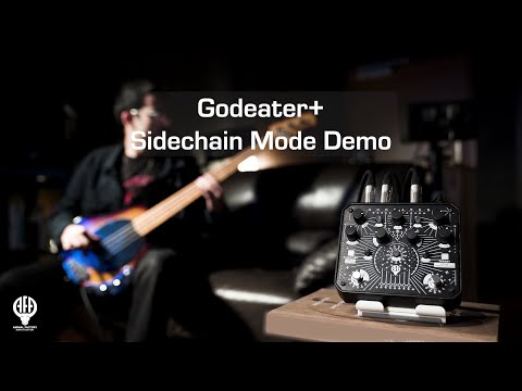Godeater+ Dynamic Bass Distortion Demo 2 | Sidechain Mode | Animal Factory Amplification