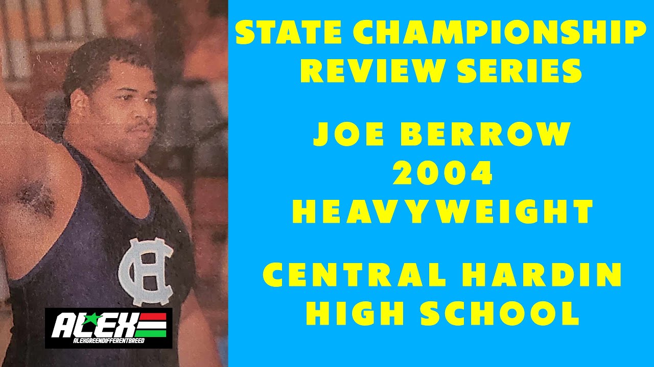State Wrestling Championship match review w/ Joe Berrow (Central Hardin; 2004 HWT.)