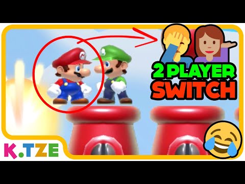 Luigi lässt Mario im Stich 😔😂 Super Mario Maker 2 Player Switch