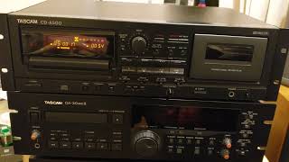 Video thumbnail for Tascam CD A500 by zulkarnin