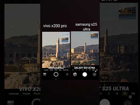 Samsung s25 ultra vs vivo x200 pro zoom test