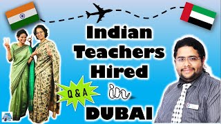 Teaching in Dubai | Interview of Maths Teachers | Question and Answer Session #teachingindubai