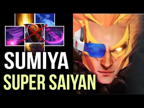 Super Saiyan Invoker SunStrike Combo vs Anti-Mage by SumiYa Best Invoker China Gameplay 7.04 Dota 2