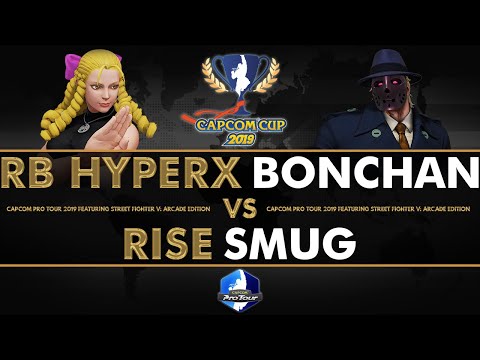 RB HyperX Bonchan vs RISE Smug - Capcom Cup 2019 Winners Round of 32 - CPT 2019