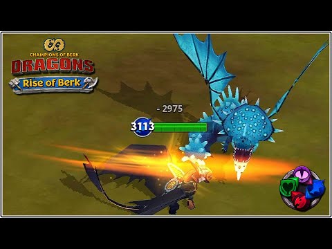 TOOTHLESS VS. CHAMPION WINDGNASHER | Dragons: Rise of Berk (Brawl Arena 7)