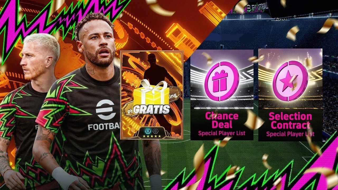 eFootball Nos MINTIO!😱🎁FALTAN 2 REGALOS MAS!✅EPIC's FESTIVE SEASON y TESORO!!🤔