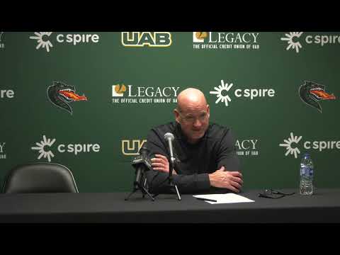 UAB vs Troy Postgame Press Conference