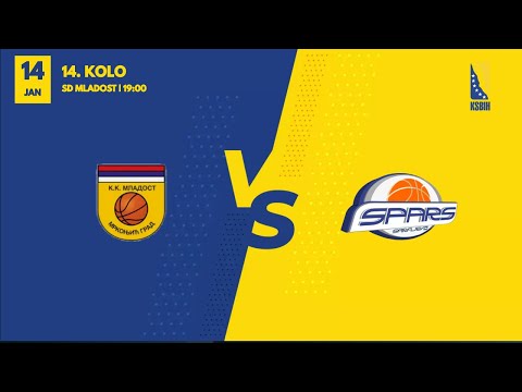 KK Mladost vs OKK Spars - 14.kolo - KSBIH - 2023/2024