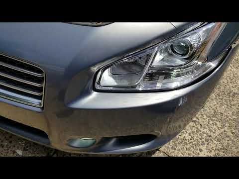 How To Change 2009-2014 Nissan Maxima Headlights. Full Headlight Install With H.I.D's.