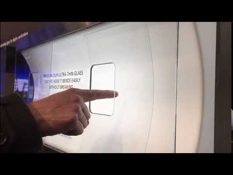 AGC's 0.5mm glass : ultra-thin but really strong!