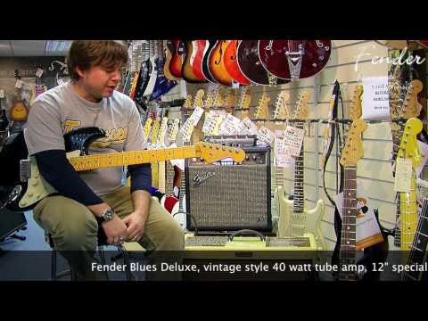 Fender Blues Deluxe Amp demo - Damon Chivers @ PMT