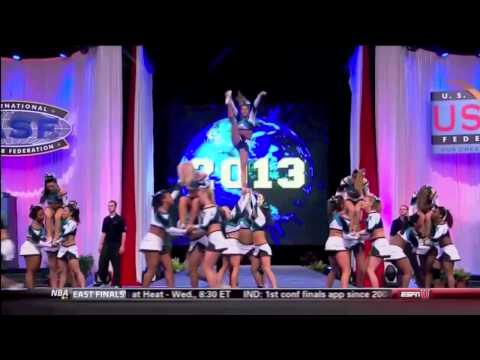 Cheer Extreme Senior Elite Worlds 2013 Multi-Cam