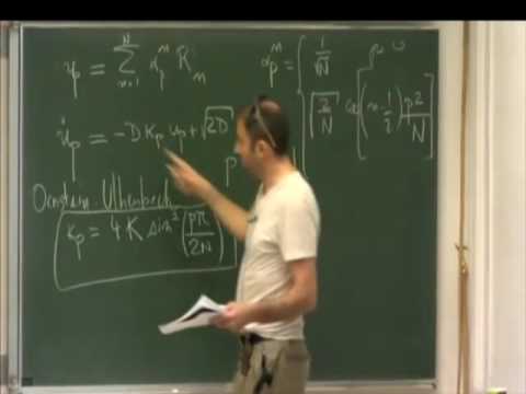Cambridge short lecture 36 -Holcman- Analytical description of polymer models