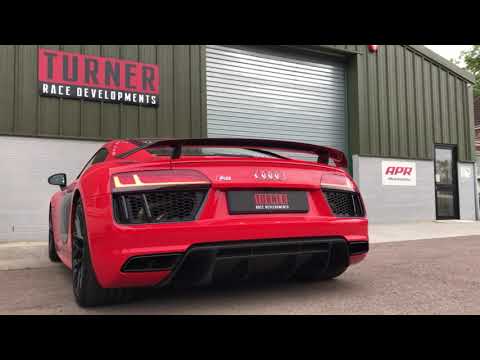 Audi R8 V10 Plus with Milltek exhaust system