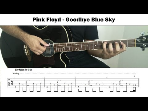 Pink Floyd - Goodbye Blue Sky (cover with tab)