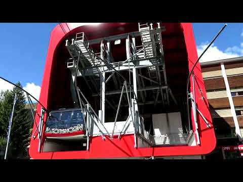 Davos 100-AT Davos Platz - Ischalp (Jakobshornbahn I) Bereich Talstation