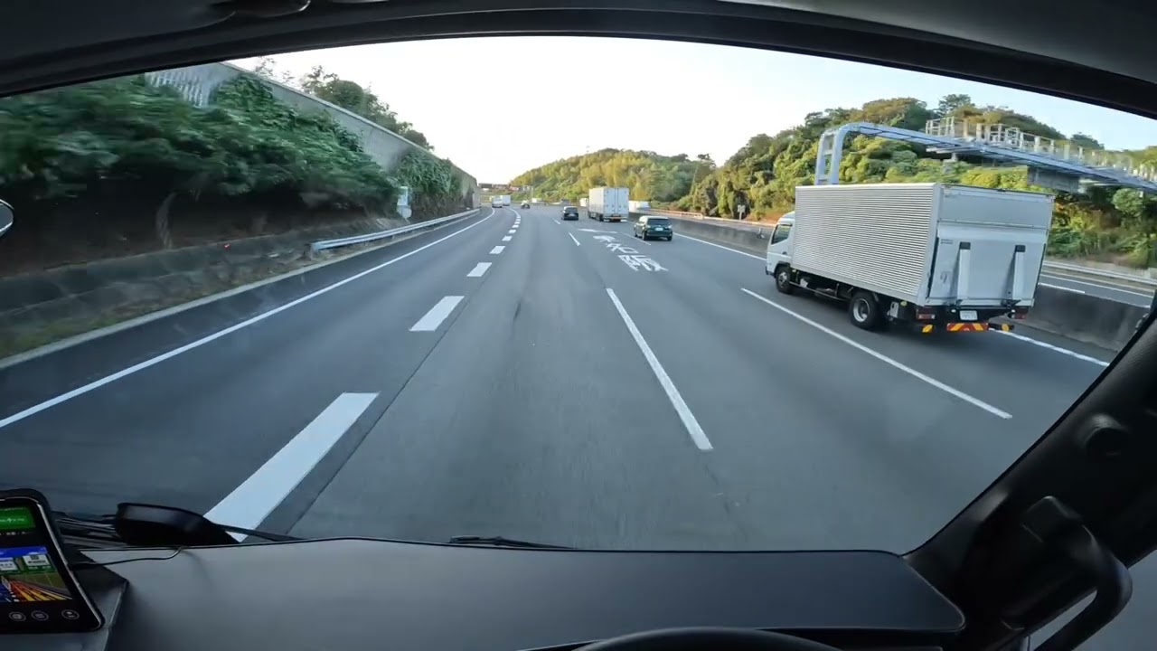 大渋滞にハマって延着した