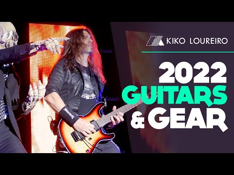 Megadeth's 2022 Touring Guitars & Gear - Kiko Loureiro