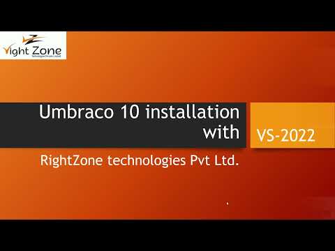 umbraco10 installation With the help of VS-2022