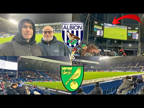 WBA VS NORWICH CITY (VLOG) *FANS LEAVE AS THE CANARIES SMASH ALBION 5-0!*