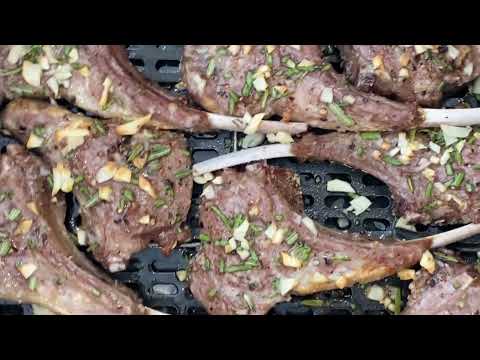 Easy Air Fryer Lamb Chops