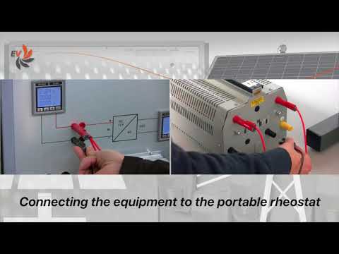 PM-GT/EV - Photovoltaic panel trainer