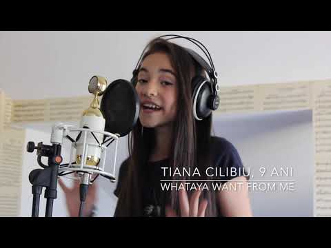 TIANA CILIBIU, 9 ani-WHATAYA WANT FROM ME (ADAM LAMBERT)