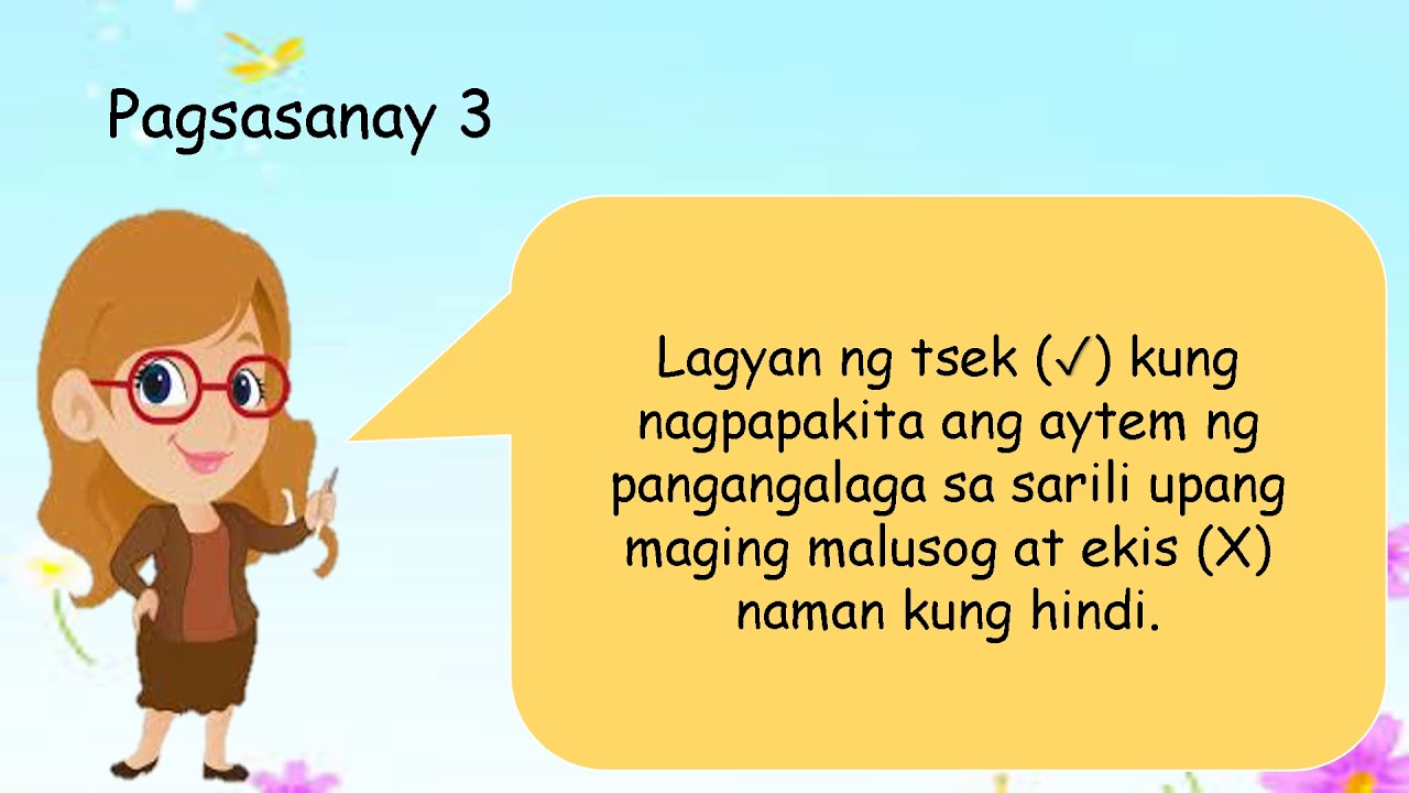 WASTONG PANGANGALAGA SA SARILI