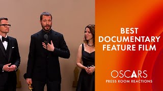 Best Documentary Feature Film | '20 Days in Mariupol' | Oscars 2024 Press Room Speech