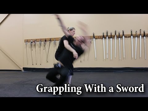 Grappling With a Sword - Showcasing HEMA