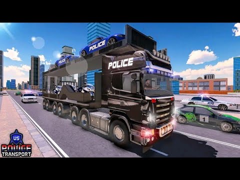 US Police Robot Transform-Police Plane Transport | Android game 2021 | Best android games.