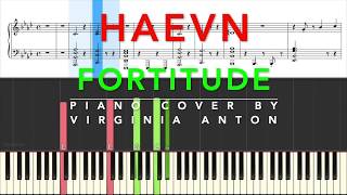 Fortitude Haevn Piano Tutorial Instrumental Cover