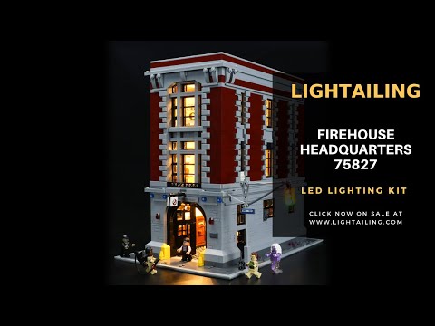 Lightailing Light Kit For Lego Ghostbusters Firehouse Headquarters 75827