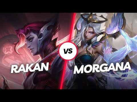 When You Are the Support But You Can't Carry More  (Rakan vs Morgana)