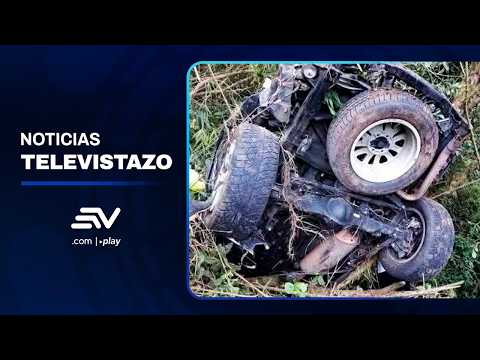 Cuatro personas fallecidas luego de que una camioneta cayó a un abismo en en Bolívar | Televistazo