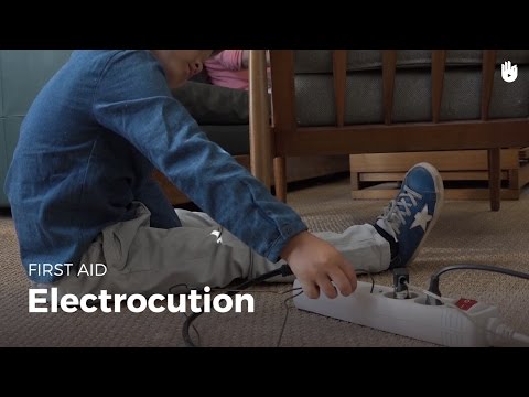 Learn first aid gestures: Electrocution