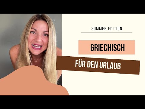 III) Greek for vacation