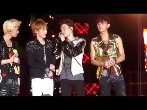 130330 EXO-M Angel  talk 멘트 Open Arms @ Super joint concert in Thailand 2013 엑소엠 BKK