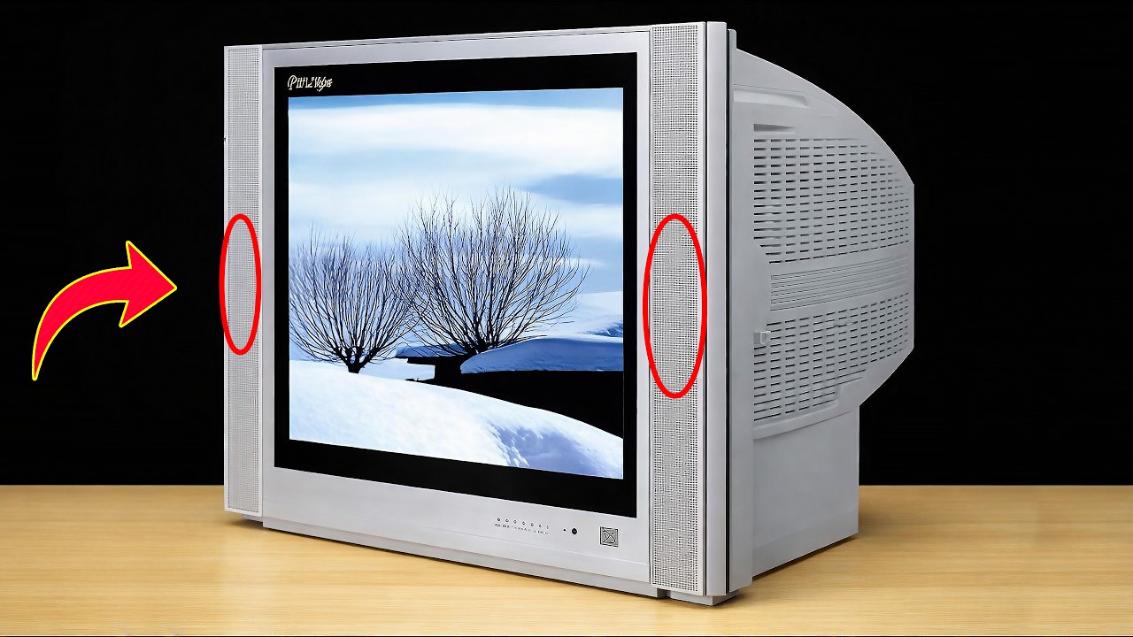 Hidden Inside Old TV Are Two AMAZING Components You Should Never Throw Away!