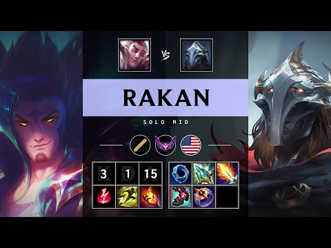 Rakan Mid vs Viktor - NA Master Patch 25.08