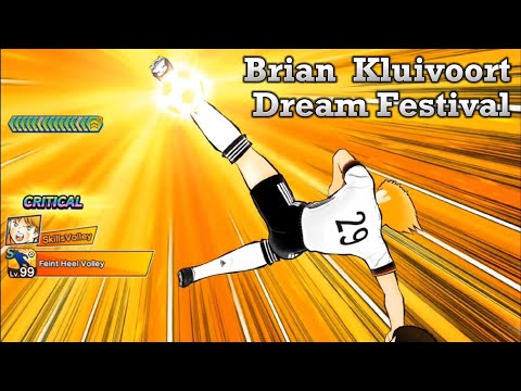 Captain Tsubasa Dream Team ! Brian Feint Heel Volley Gameplay
