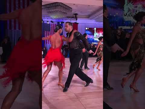 Andrei Kozlovsky & Nino Dzneladze Samba #ballroom #dancesport #fypviral #foryoupage #dance