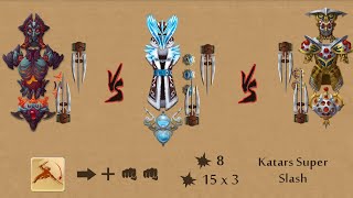 Download lagu Shadow Fight 2 || Monk's Katars vs MAY TITAN 「iOS/Android Gameplay」 mp3