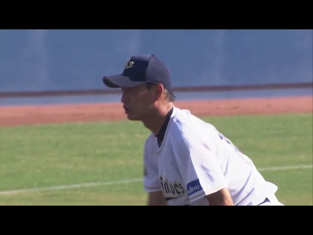 【ファーム】バファローズ・岸田がテンポよく3者凡退に抑える!! 2017/9/8 Bs-C(ファーム)