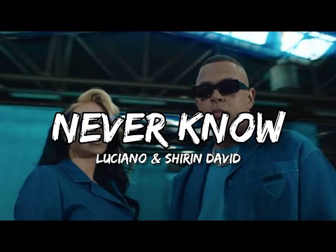 Luciano & Shirin David - Never Know (Lyrics)